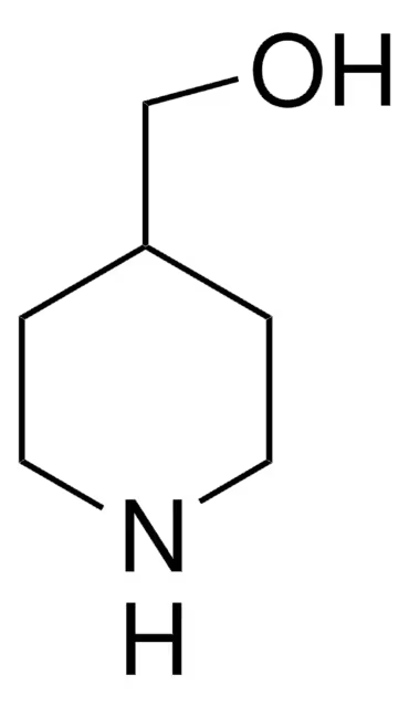 4-Piperidinemethanol structure, CAS 6457-49-4