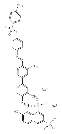 Acid Red 114 structure, CAS 6459-94-5