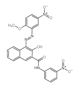 Pigment Red 23 structure, CAS 6471-49-4