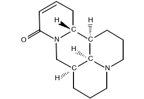 Sophocarpine structure, CAS 6483-15-4