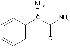 L-Phenylglycinamide structure, CAS 6485-52-5