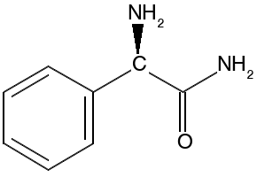 D(-)-Phenylglycinamide structure, CAS 6485-67-2