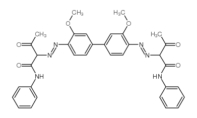 Pigment Orange 16 structure, CAS 6505-28-8