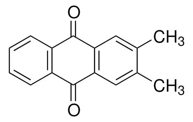 2,3-Dimethylanthraquinone structure, CAS 6531-35-7
