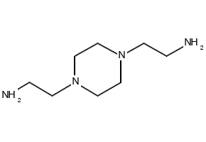 Piperazine-1,4-diethylamine structure, CAS 6531-38-0