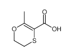 2-Methyl-5,6-dihydro-1,4-oxathiine-3-carboxylic acid structure, CAS 6577-69-1