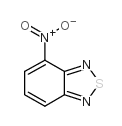 4-Nitro-2,1,3-benzothiadiazole structure, CAS 6583-06-8
