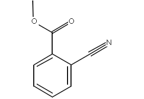 Methyl 2-cyanobenzoate structure, CAS 6587-24-2