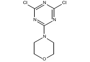 2,4-Dichloro-6-morpholino-1,3,5-triazine structure, CAS 6601-22-5