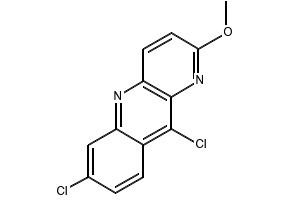 7,10-Dichloro-2-methoxybenzo[b]-1,5-naphthyridine structure, CAS 6626-40-0