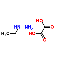 Ethylhydrazine oxalate structure, CAS 6629-60-3
