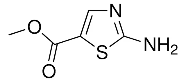 Methyl 2-aminothiazole-5-carboxylate structure, CAS 6633-61-0