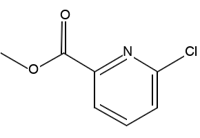 Methyl 6-chloro-2-pyridinecarboxylate structure, CAS 6636-55-1