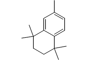 1,1,4,4,6-Pentamethyl-1,2,3,4-tetrahydronaphthalene structure, CAS 6683-48-3