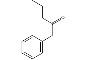 1-Phenylpentan-2-one structure, CAS 6683-92-7