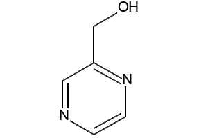 2-Pyrazinylmethanol structure, CAS 6705-33-5