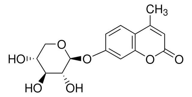 4-Methylumbelliferyl beta-D-xylopyranoside structure, CAS 6734-33-4