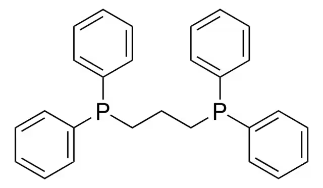 1,3-Bis(diphenylphosphino)propane structure, CAS 6737-42-4
