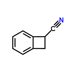 1-Benzocyclobutenecarbonitrile structure, CAS 6809-91-2