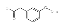 3-Methoxyphenylacetyl chloride structure, CAS 6834-42-0