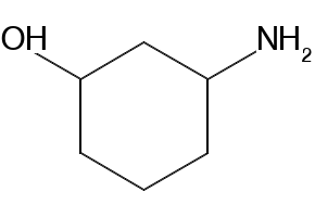 3-Aminocyclohexanol structure, CAS 6850-39-1
