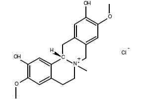 Phellodendrine chloride structure, CAS 6873-13-8
