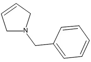 1-Benzyl-2,5-dihydro-1H-pyrrole structure, CAS 6913-92-4