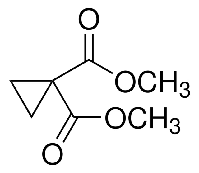 1,1-Cyclopropanedicarboxylic acid dimethyl ester structure, CAS 6914-71-2