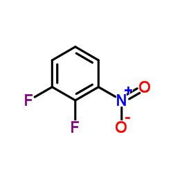 2,3-Difluoronitrobenzene structure, CAS 6921-22-8