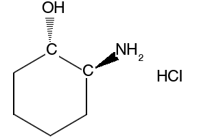cis-2-Aminocyclohexanol hydrochloride structure, CAS 6936-47-6
