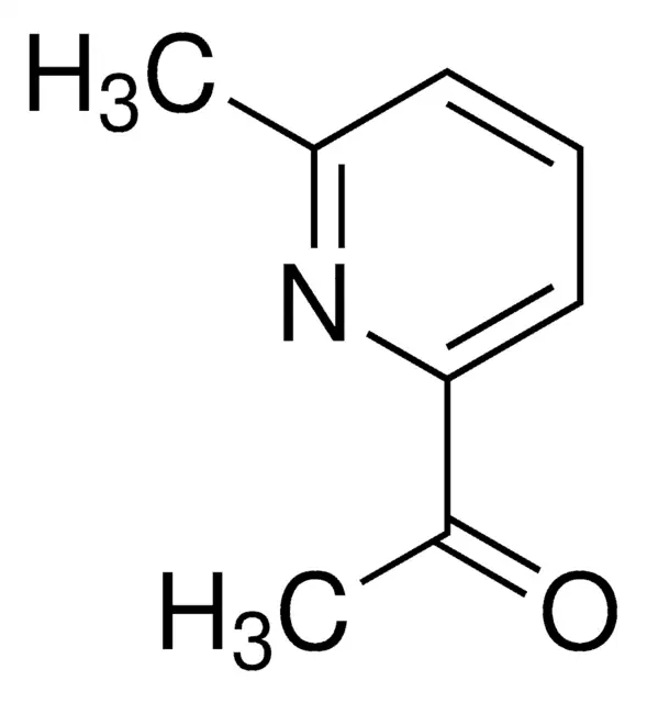 2-Acetyl-6-methylpyridine structure, CAS 6940-57-4