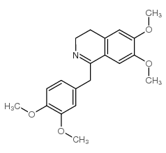 3,4-Dihydropapaverine structure, CAS 6957-27-3
