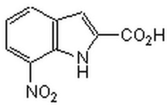 7-Nitroindole-2-carboxylic acid structure, CAS 6960-45-8