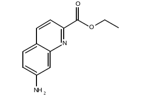 Ethyl 7-nitroindole-2-carboxylate structure, CAS 6960-46-9