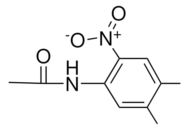 4',5'-Dimethyl-2'-nitroacetanilide structure, CAS 6970-77-0