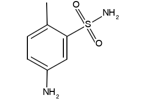 3-Amino-6-methylbenzenesulfonamide structure, CAS 6973-09-7