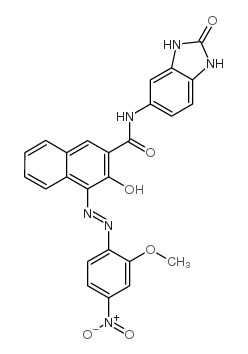 Pigment Red 171 structure, CAS 6985-95-1