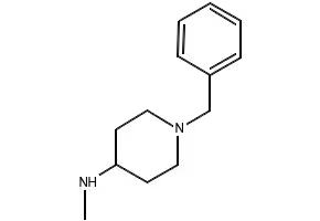 1-Benzyl-4-(methylamino)piperidine structure, CAS 7006-50-0