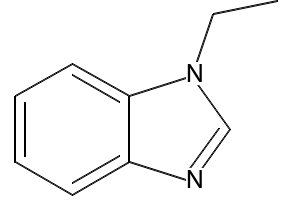 N-Ethylbenzimidazole structure, CAS 7035-68-9