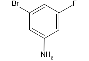 3-Bromo-5-fluoroaniline structure, CAS 7087-65-2