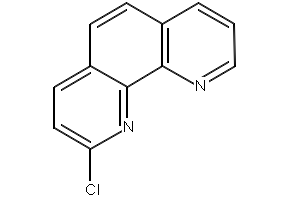 2-Chloro-1,10-phenanthroline structure, CAS 7089-68-1