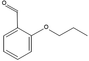2-Propyloxybenzaldehyde structure, CAS 7091-12-5