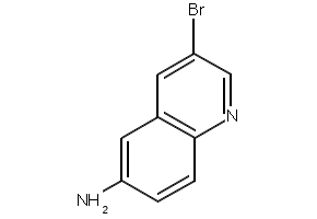 3-Bromoquinolin-6-amine structure, CAS 7101-96-4
