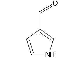 Pyrrole-3-carboxaldehyde structure, CAS 7126-39-8