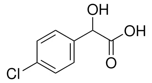 4-Chloromandelic acid structure, CAS 7138-34-3