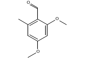 2,4-Dimethoxy-6-methylbenzaldehyde structure, CAS 7149-90-8