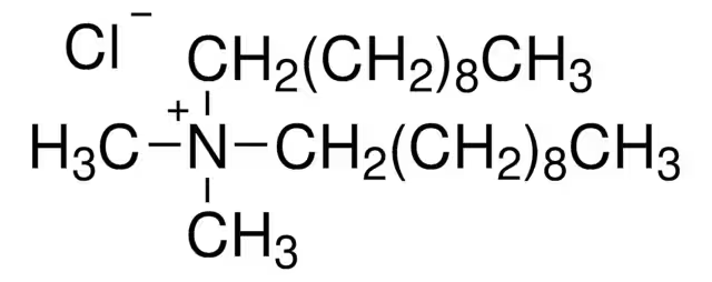 Didecyl dimethyl ammonium chloride structure, CAS 7173-51-5