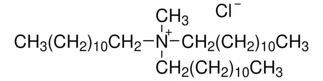 Tridodecyl methyl ammonium chloride structure, CAS 7173-54-8
