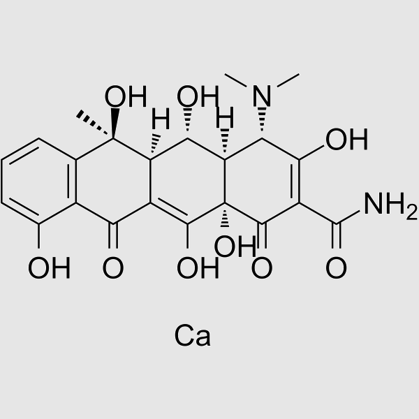 Calcium oxytetracycline structure, CAS 7179-50-2