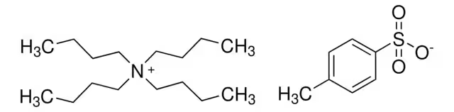 Tetrabutylammonium 4-toluenesulfonate structure, CAS 7182-86-7